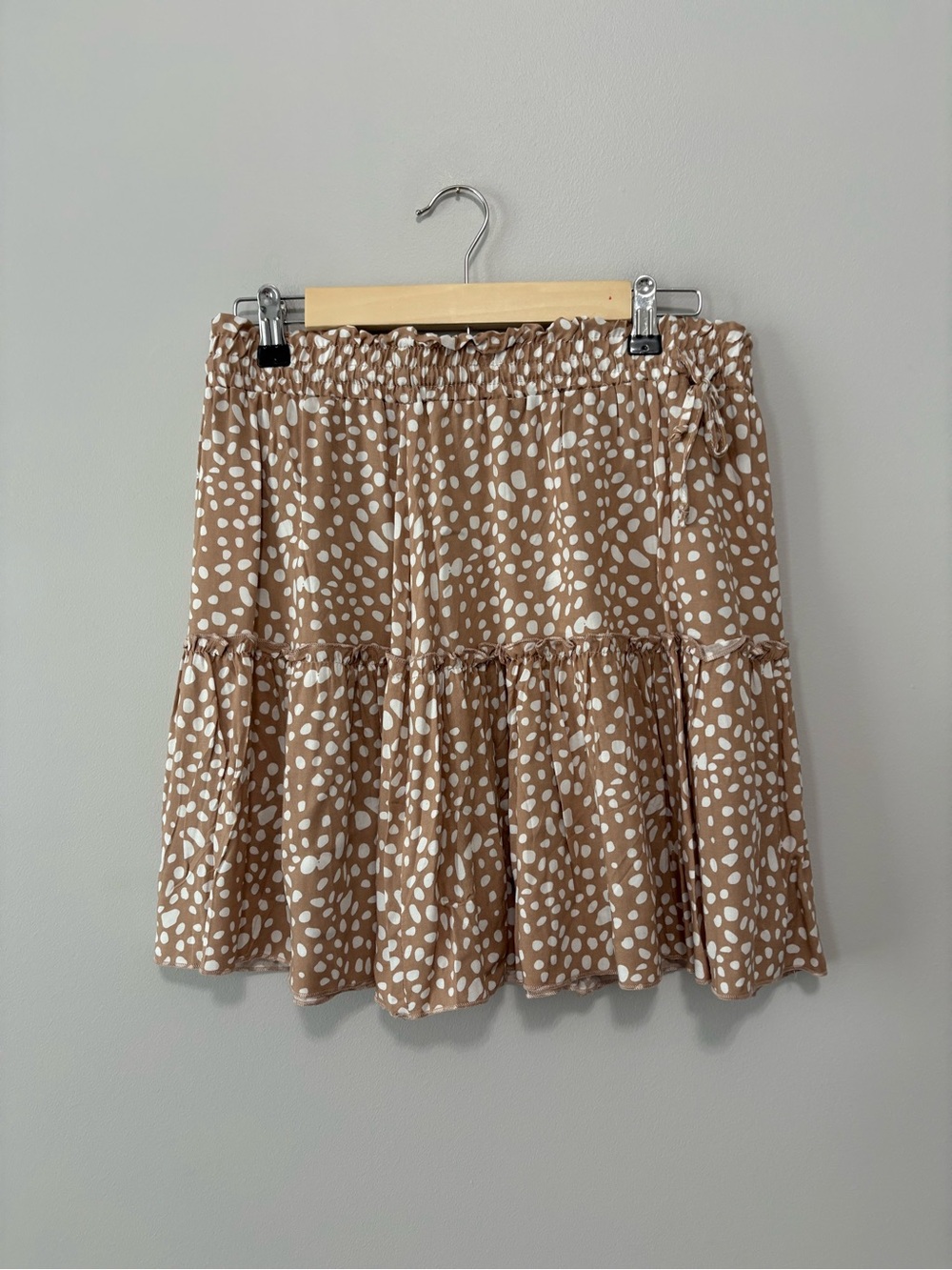 Fun Flirty Coquette Girl Feminine Polk A Dot Skirt
